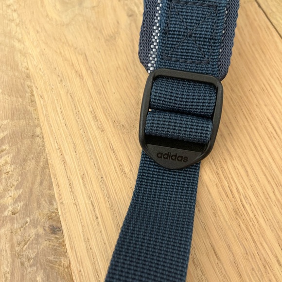 Light blue and navy champion backpack with little stain on the bottom - Picture 6 of 8